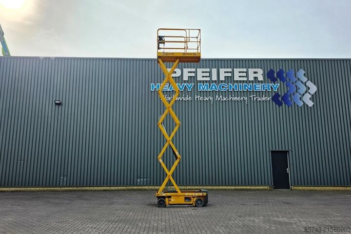 Scherenhebebühne Haulotte Optimum 8 Electric, 7.77m Working Height, 230kg Ca