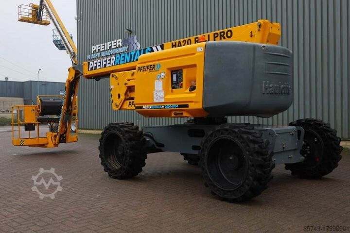 Articulated boom lift Haulotte HA20RTJ Pro Valid inspection, *Guarantee! 20.6 m W
