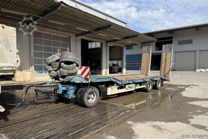 Low loader trailer Fliegl DTS 360