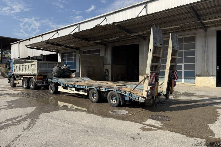 Low loader trailer Fliegl DTS 360