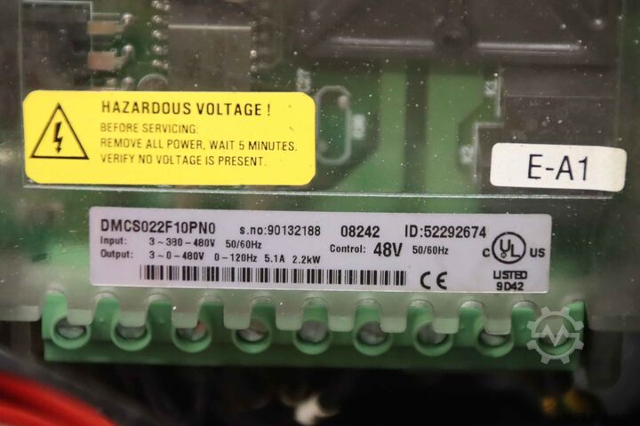 Control for electric wire rope hoist Verlinde VT