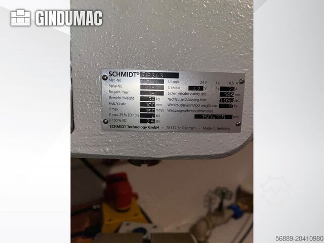 Servopresse SCHMIDT Electric Press 343