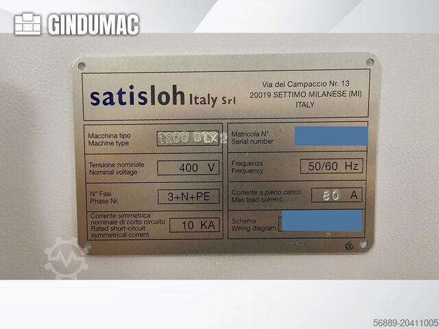 Werkzeugmaschine SATISLOH 1200 DLX-2