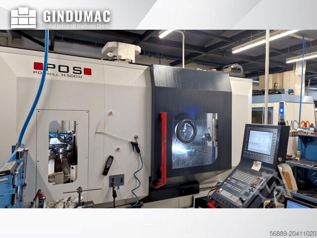 VERTIKALES BEARBEITUNGSZENTRUM POSmill H 500 U