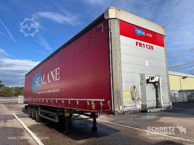 Auflieger mit Pritsche & Plane Schmitz Cargobull Curtainsider Standard