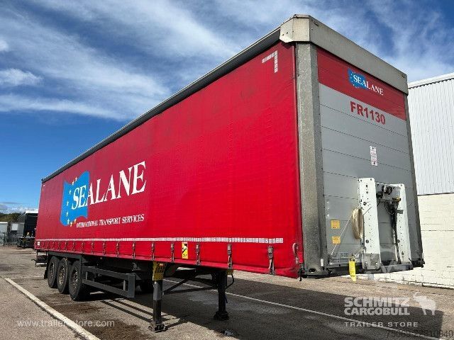 Auflieger mit Pritsche & Plane Schmitz Cargobull Curtainsider Standard
