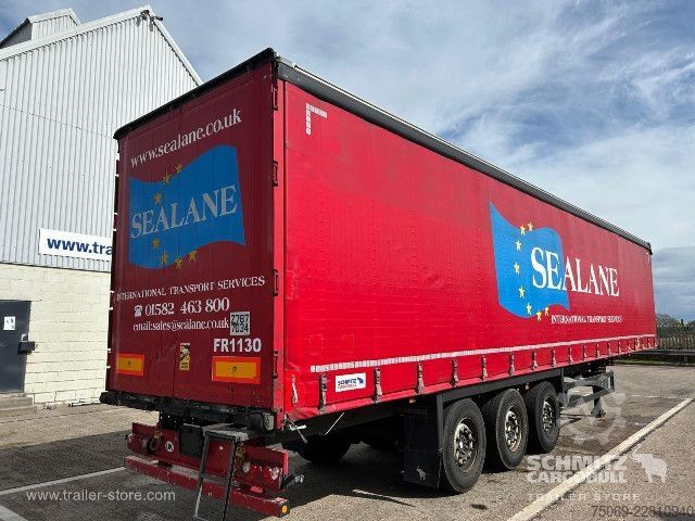 Auflieger mit Pritsche & Plane Schmitz Cargobull Curtainsider Standard