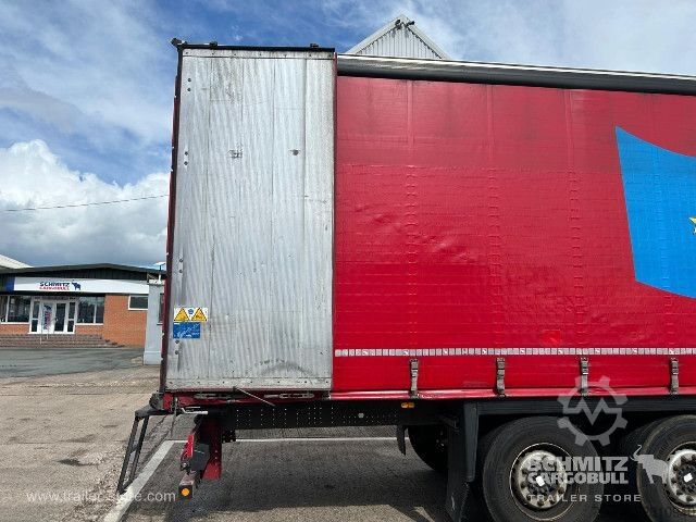 Auflieger mit Pritsche & Plane Schmitz Cargobull Curtainsider Standard