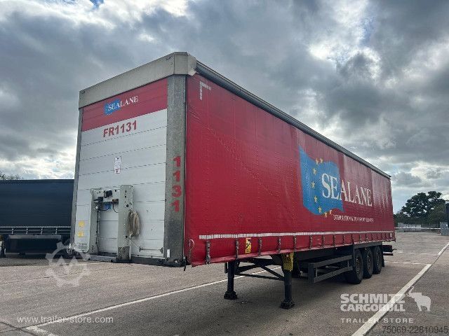 Auflieger mit Pritsche & Plane Schmitz Cargobull Curtainsider Standard