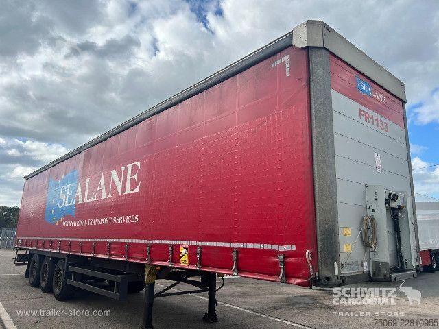 Auflieger mit Pritsche & Plane Schmitz Cargobull Curtainsider Standard