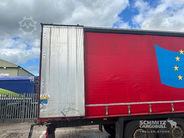 Auflieger mit Pritsche & Plane Schmitz Cargobull Curtainsider Standard