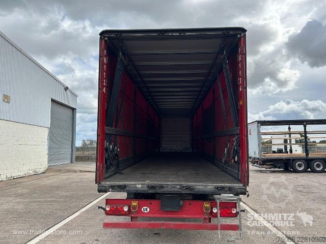 Auflieger mit Pritsche & Plane Schmitz Cargobull Curtainsider Standard