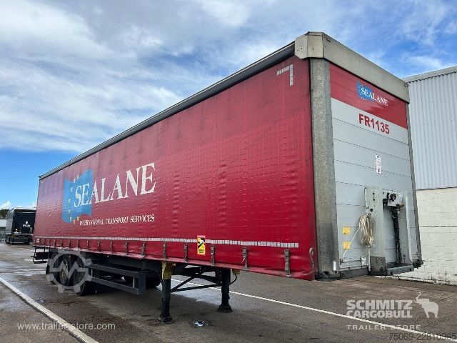Auflieger mit Pritsche & Plane Schmitz Cargobull Curtainsider Standard