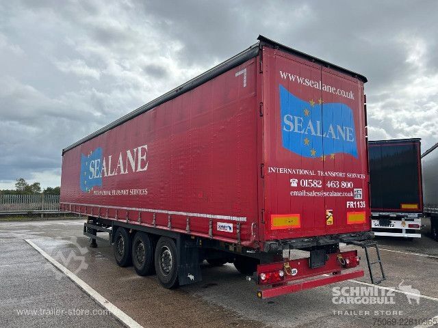 Auflieger mit Pritsche & Plane Schmitz Cargobull Curtainsider Standard