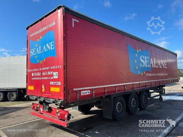 Auflieger mit Pritsche & Plane Schmitz Cargobull Curtainsider Standard