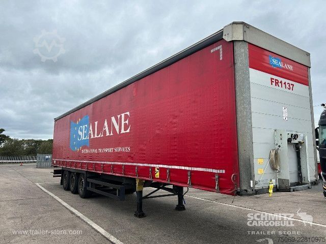 Auflieger mit Pritsche & Plane Schmitz Cargobull Curtainsider Standard