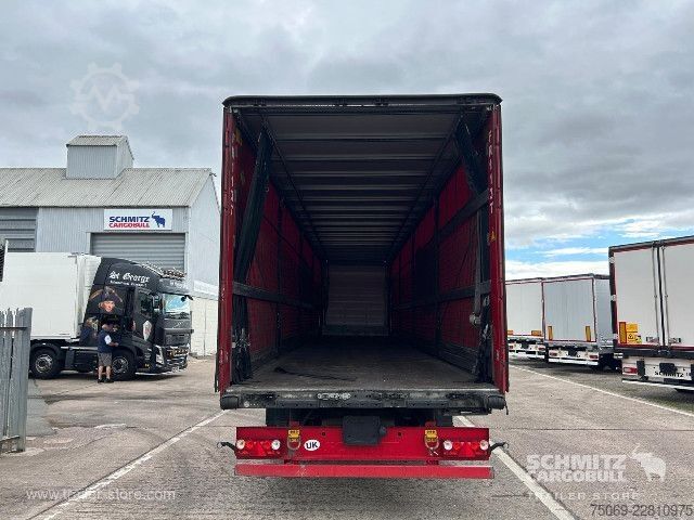 Auflieger mit Pritsche & Plane Schmitz Cargobull Curtainsider Standard