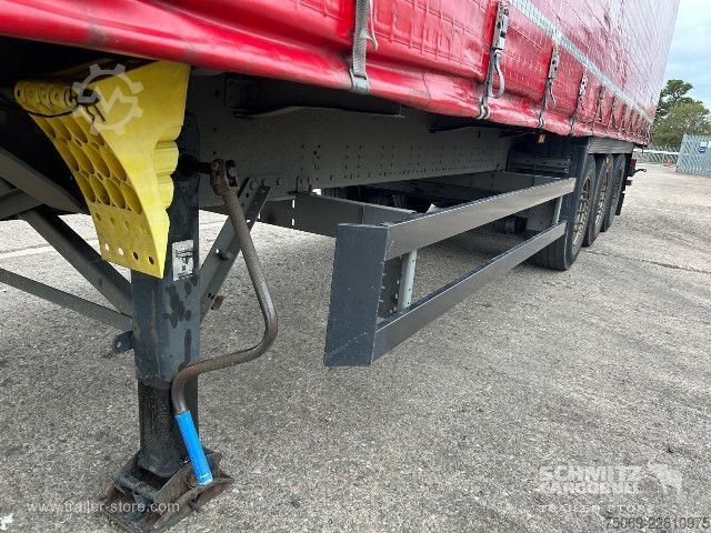 Auflieger mit Pritsche & Plane Schmitz Cargobull Curtainsider Standard