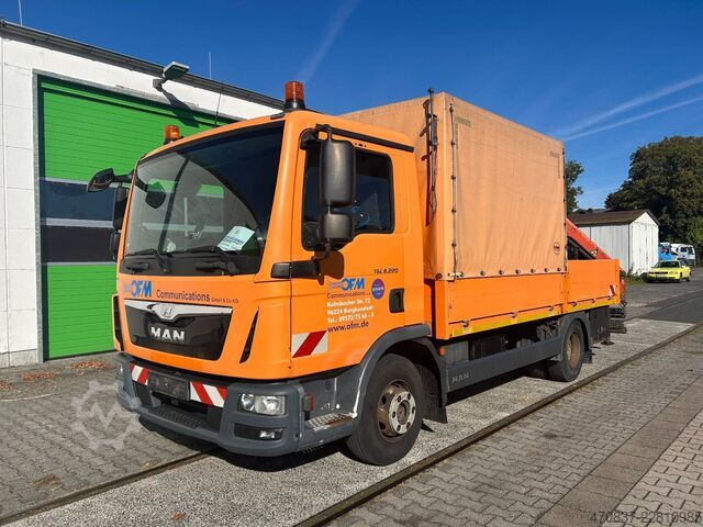 Pick-up van MAN TGL 8.220 / Palfinger PK 7001 + Funk / EURO 6