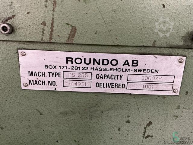 Rundbiegemaschinen  Roundo PS255 1991 Roundo PS255