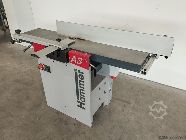 Abricht- & Dickenhobelmaschine kombiniert Hammer A3-31