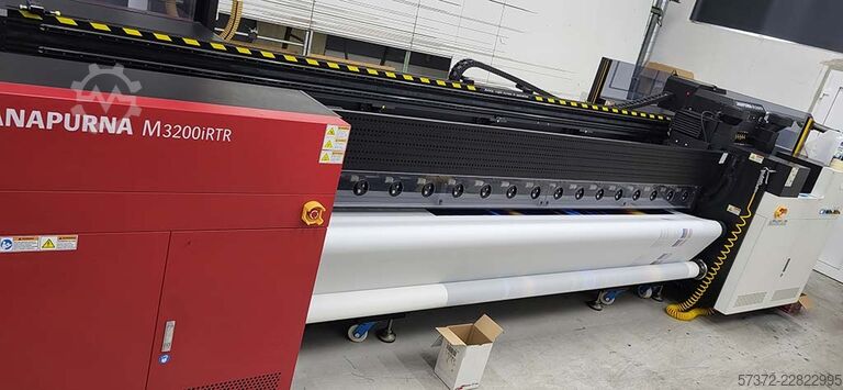 UV-LED-Inkjet-Rollendrucker AGFA M3200i RTR 6C
