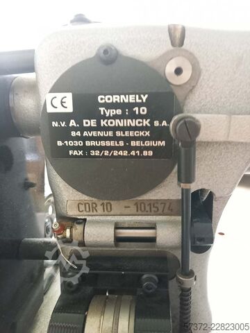 Hohlsaum-Nähmaschine Cornely Type 10