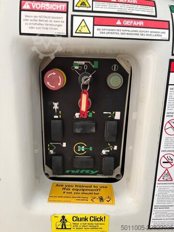 Selbstfahrende Arbeitsbühne Niftylift HR17NE