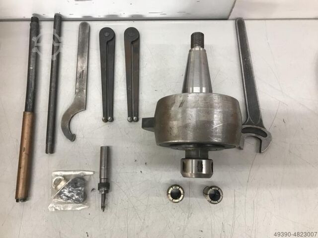 High-speed milling spindle, high-speed spindle, high-speed milling spindle, geared spindle, HF spind HENNINGER 801 - N 503