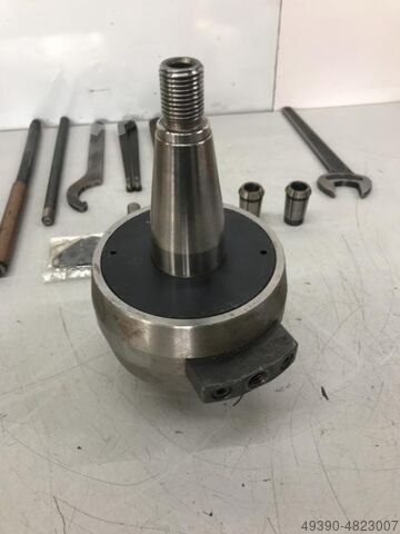 High-speed milling spindle, high-speed spindle, high-speed milling spindle, geared spindle, HF spind HENNINGER 801 - N 503