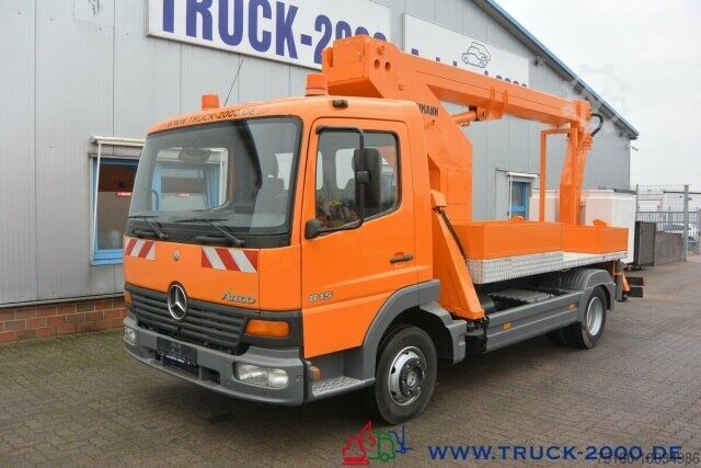 Van Mercedes-Benz Atego 815 Ruthmann T170 17m seitl. Auslage 12m