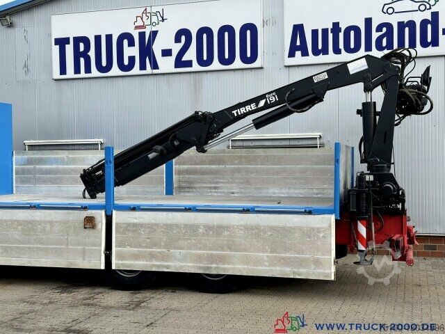 Flatbed truck Scania R400 Atlas Tirre 191L 9m=1,7t. *** TÜV NEU***