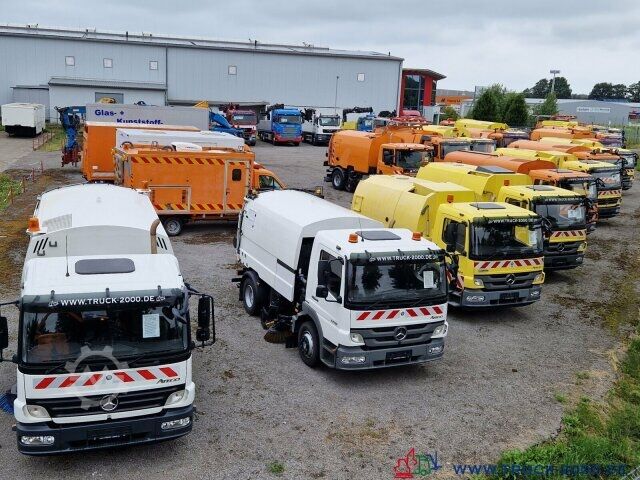 Road sweeper Mercedes-Benz Atego 1524 Bucher Johnston VS650 Deutsches Gerät