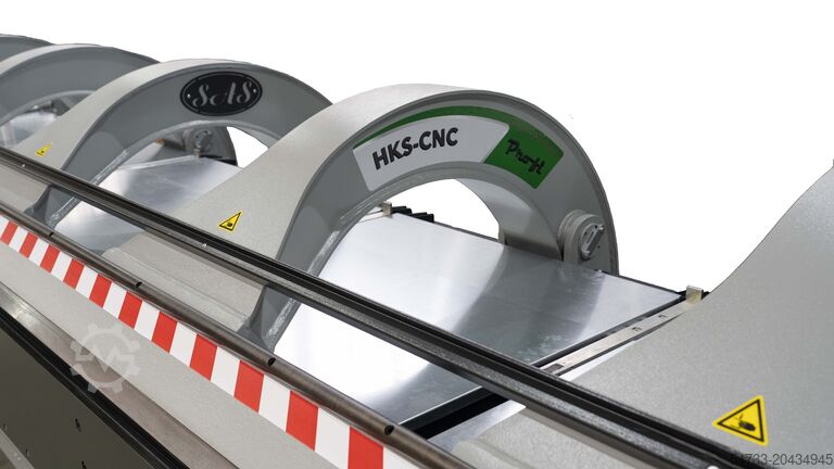 Schwenkbiegemaschine SAS HKS-CNC 4m Profi