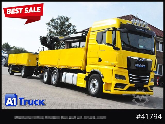 Autokran MAN TGX 26.580 LL GM, D38 PK 20.501L Lenkachse,