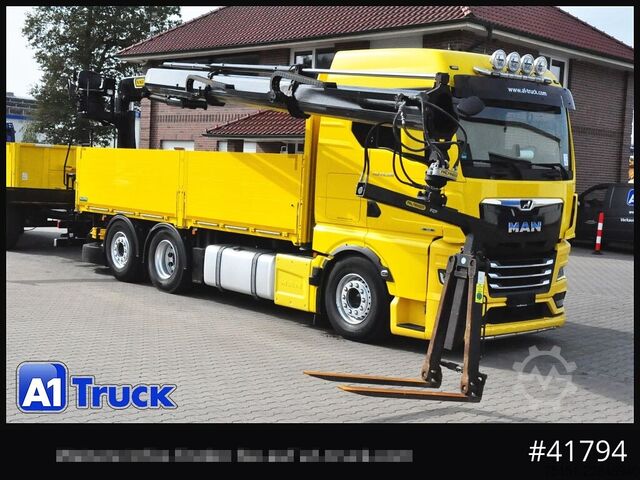 Autokran MAN TGX 26.580 LL GM, D38 PK 20.501L Lenkachse,