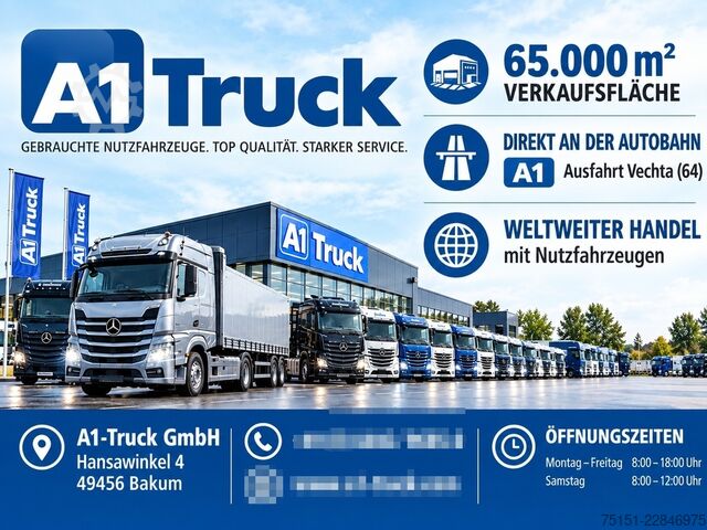 Wechselfahrgestell LKW IVECO AS260SY-46 BDF LNG LBW Lenkachse Steering