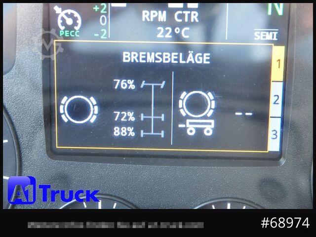 Wechselfahrgestell LKW IVECO AS260SY-46 BDF LNG LBW Lenkachse Steering