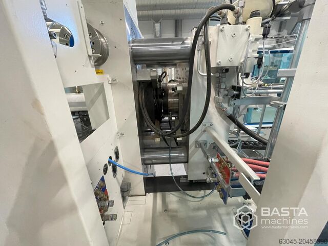 Krauss Maffei KM250-1400CX (2015) blue power LRX150 linear robot robot KraussMaffei KM250-1400CX