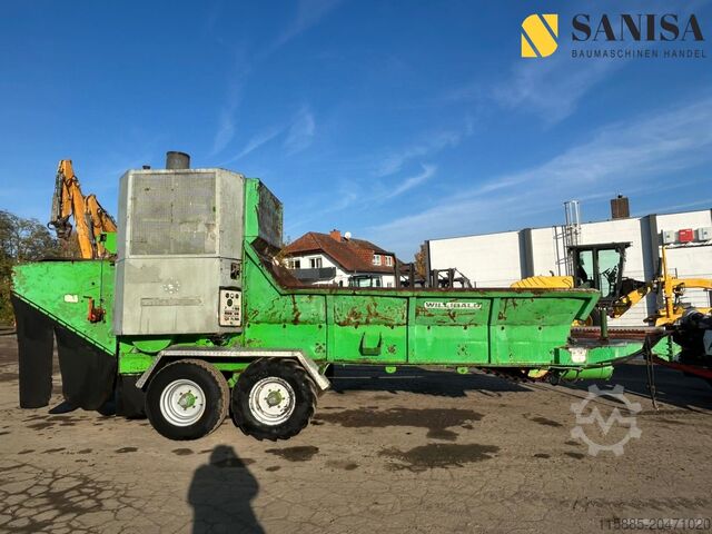 Mobile shredding plant Willibald MZA 2500/Zerkleinerer/Schredder/Häcksler