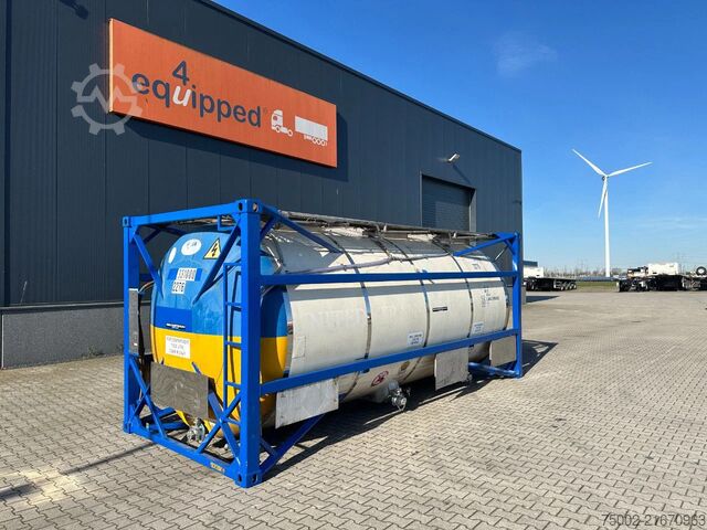 Container UBH INTERNATIONAL 20FT ISO 22.500L / 3 comp (3x 7.500L) / IMO-1 /...