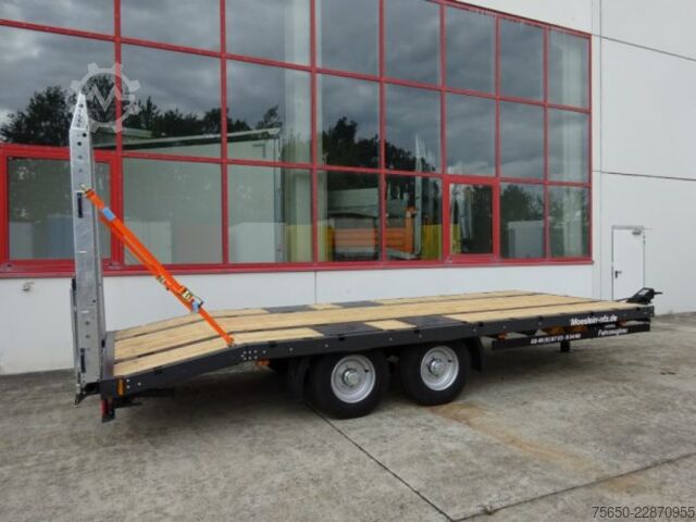 Low loader trailer Möslein TTT 11- 6,28P  Neuer Tandemtieflader