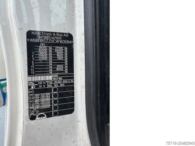 Müllwagen MAN 26.320 6x2 TGS