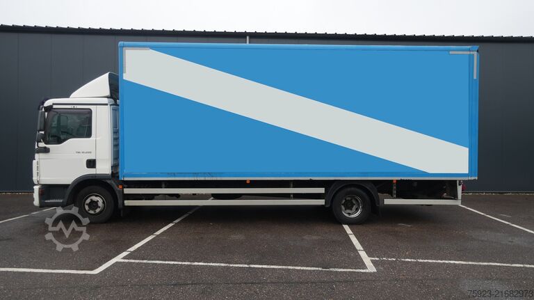 Suitcase MAN TGL 12.220 closed box truck