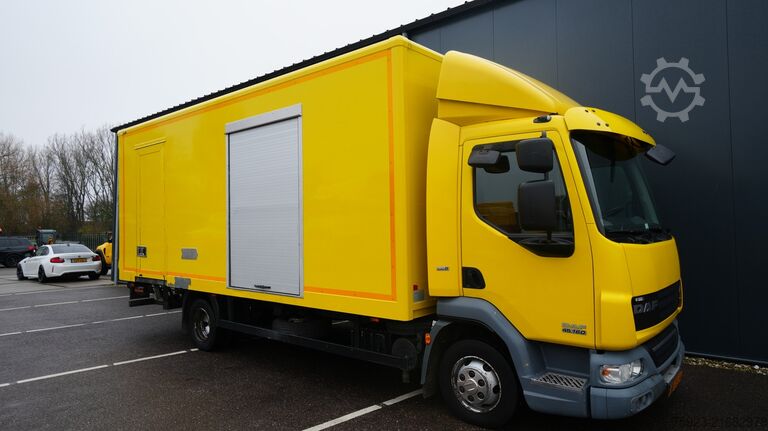 Koffer DAF LF 45.160 closed box truck