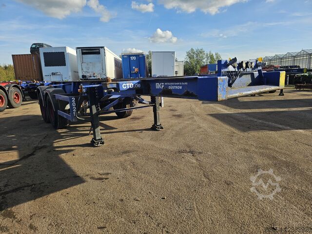 Container transport MKF METALLBAU CS 20 / STEEL SUSPENSION/ ROR DRUM.