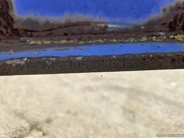 Container transport MKF METALLBAU CS 20 / STEEL SUSPENSION/ ROR DRUM.
