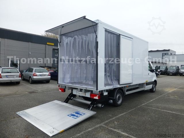 Refrigerator body van MERCEDES-BENZ Sprinter 317 CDI Kühlkoffer mit LBW Xarios 300GH
