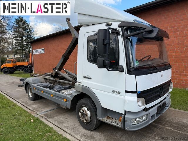 Tipper van MERCEDES-BENZ Atego 818 Abroller City Container