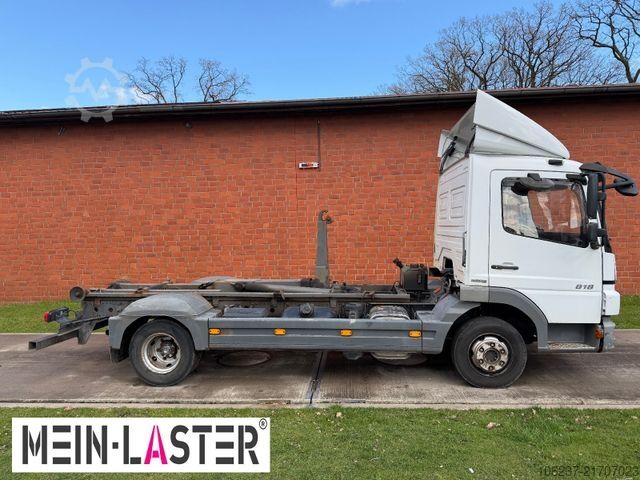 Tipper van MERCEDES-BENZ Atego 818 Abroller City Container